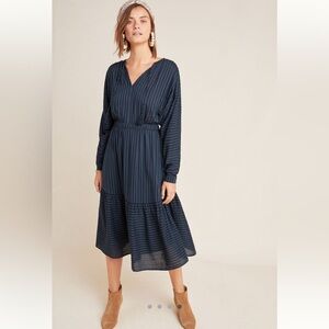 Dolan Striped maxi dress
